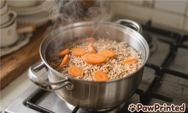 Homemade Dog Food with Salmon