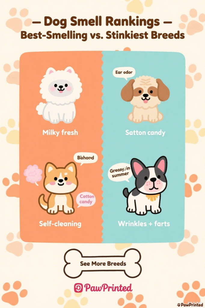 Dog Smell Rankings: From Sweet Little “Milk Dogs” to Walking Trash Cans