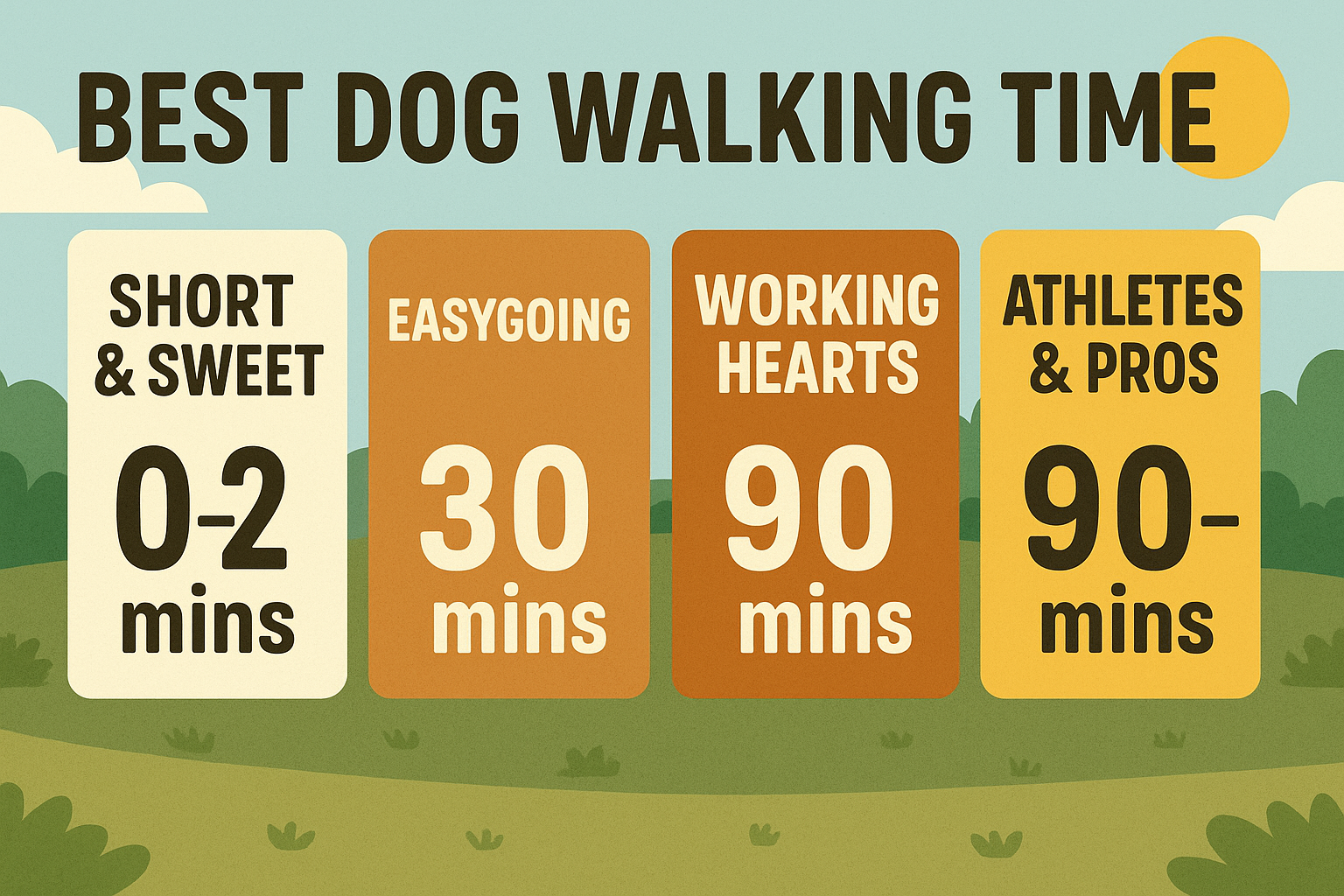 Best Dog Walking Time Guide