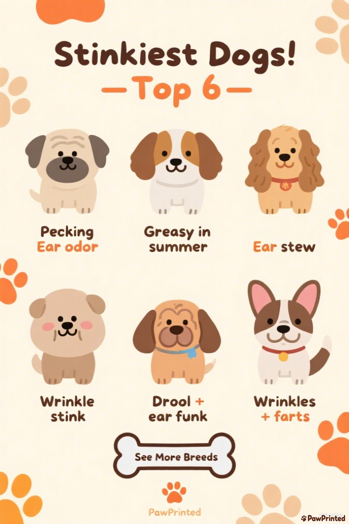 Dog Smell Rankings: From Sweet Little “Milk Dogs” to Walking Trash Cans
