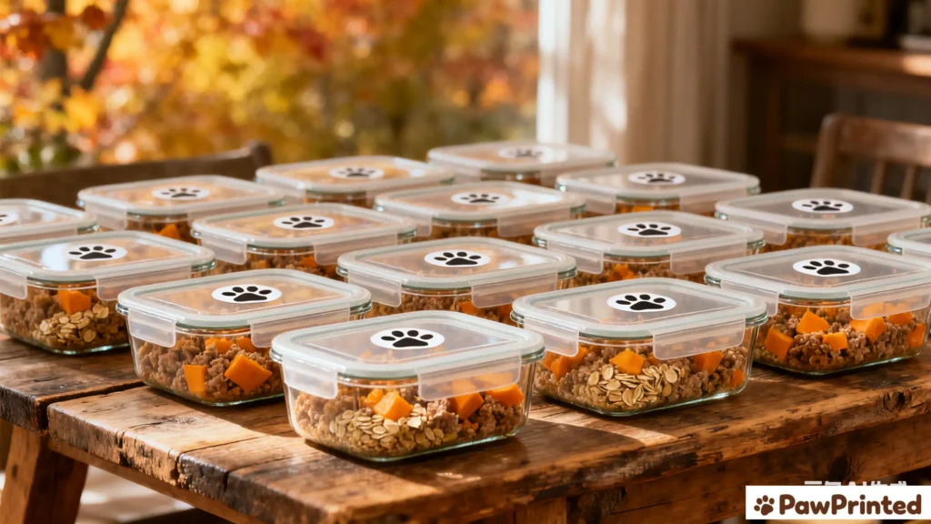 Cozy Fall Lamb Dog Food Recipe (Pumpkin & Oats) 