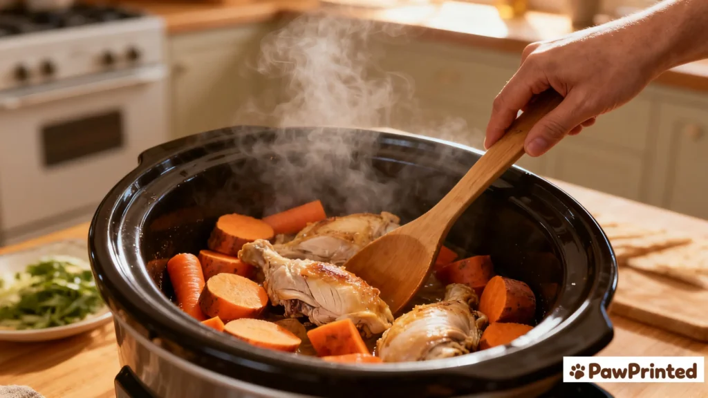 Crockpot Dog Food for Senior Dogs (Vet-Approved & Easy)