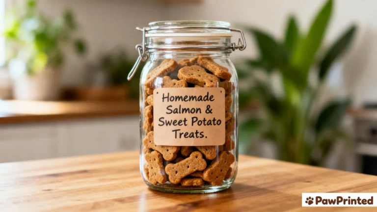 Grain Free Dog Treats Recipe (Salmon & Sweet Potato, Vet Approved)2