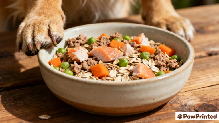 Salmon & Oats Dog Food Recipe (Healthy & Filling)1