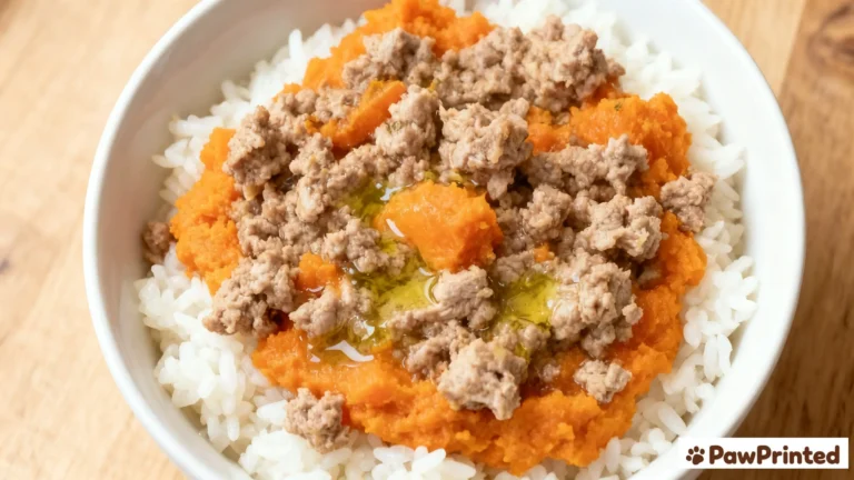 Turkey Dog Food Recipe (Rice & Carrots, Vet Approved)2