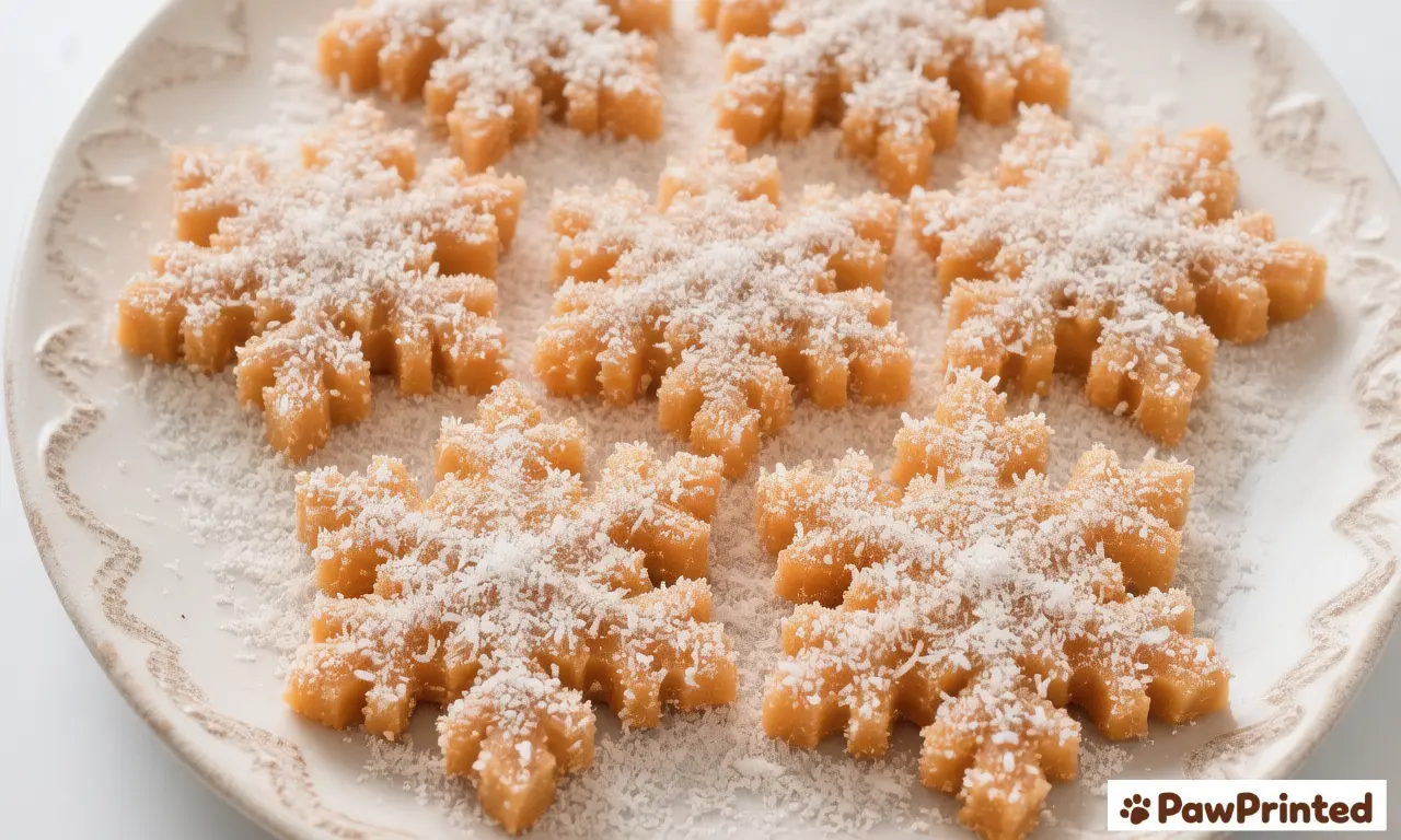 7-Sweet Potato & Coconut Snowflake Soft Treats