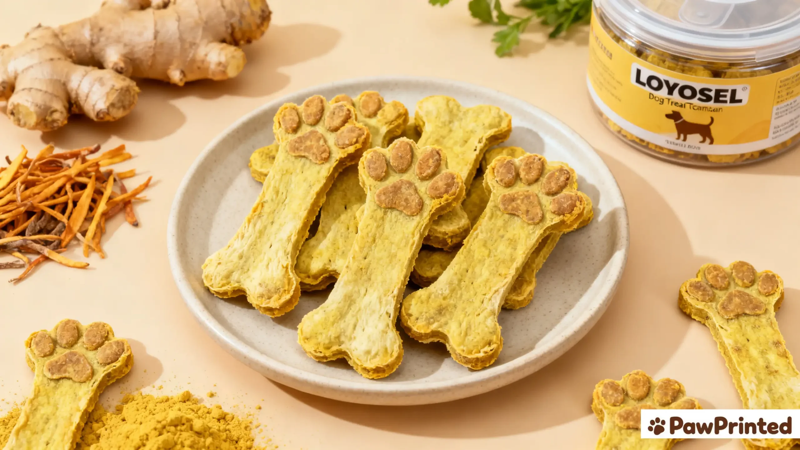 Chicken Broth & Turmeric Dog Treats Recipe (Immune Defense Chews)3