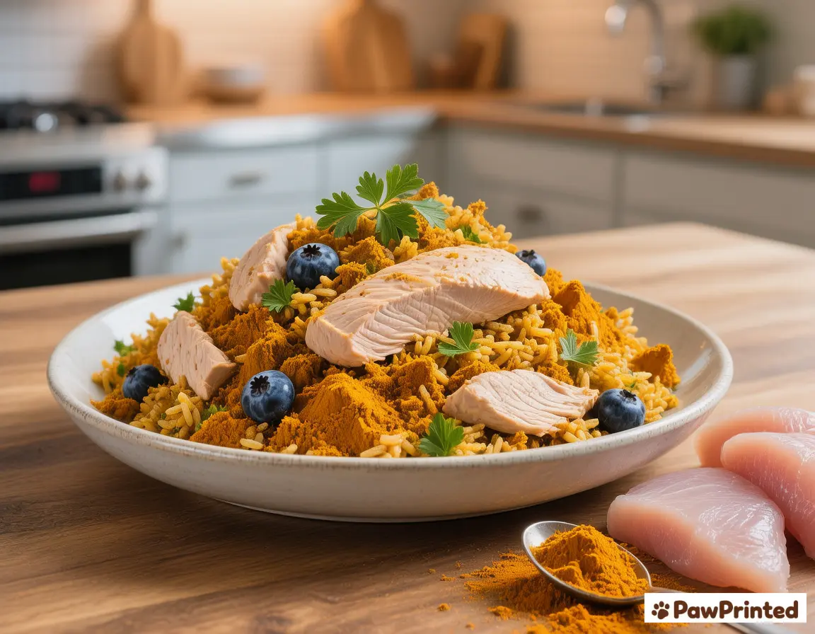 Chicken & Turmeric Anti-Inflammatory Dog Meal