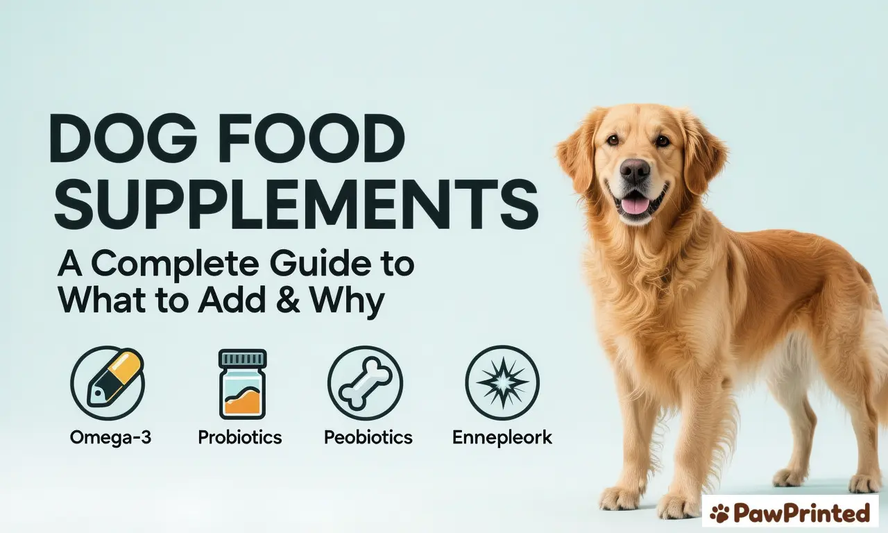 Dog Food Supplements Guide – What to Add and Why