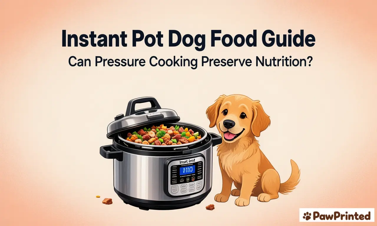 Instant Pot Dog Food Guide - Can Pressure Cooking Preserve Nutrition?