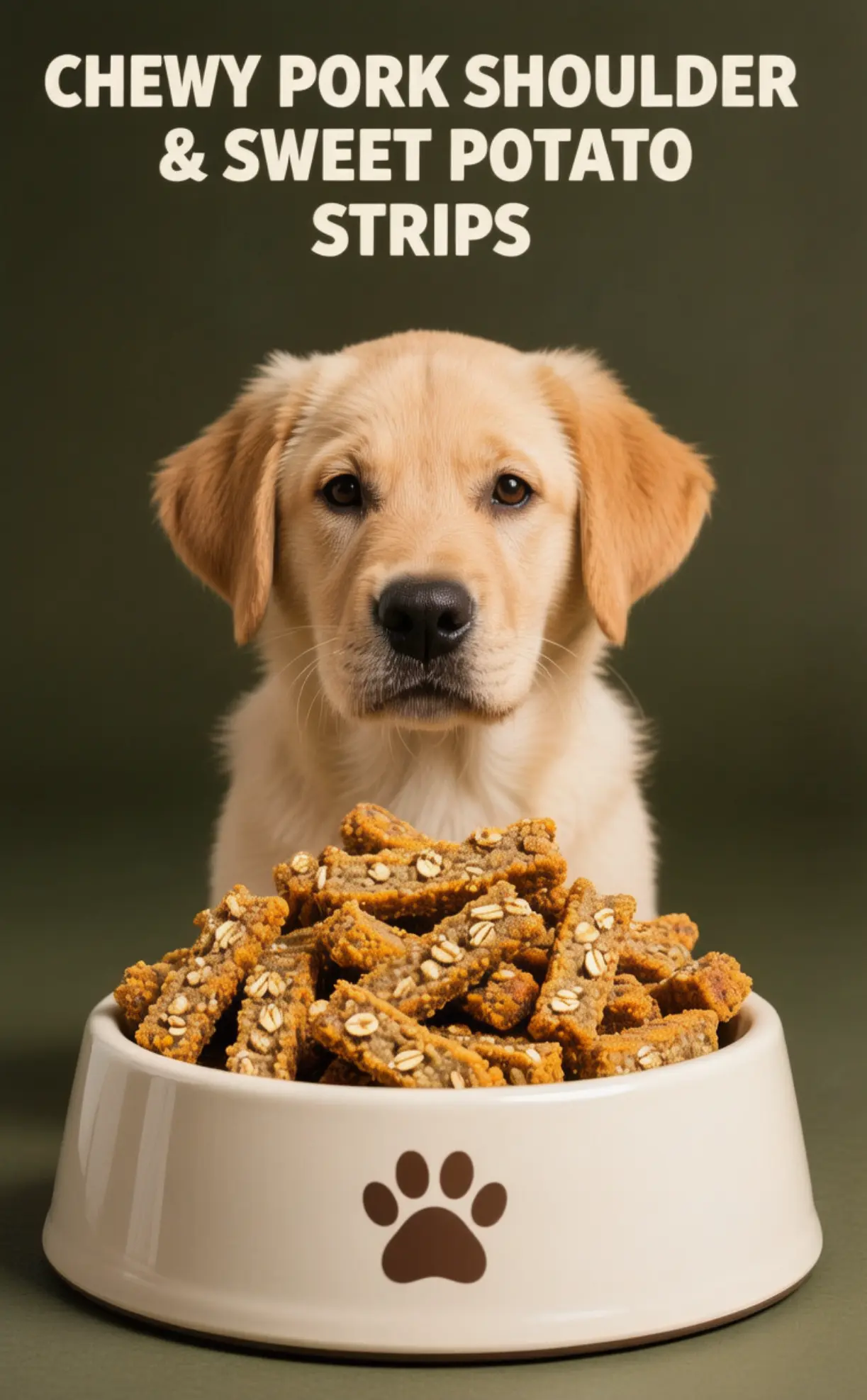 Non-slip cutting board set for slicing pork shoulder and sweet potato into even chewy strips