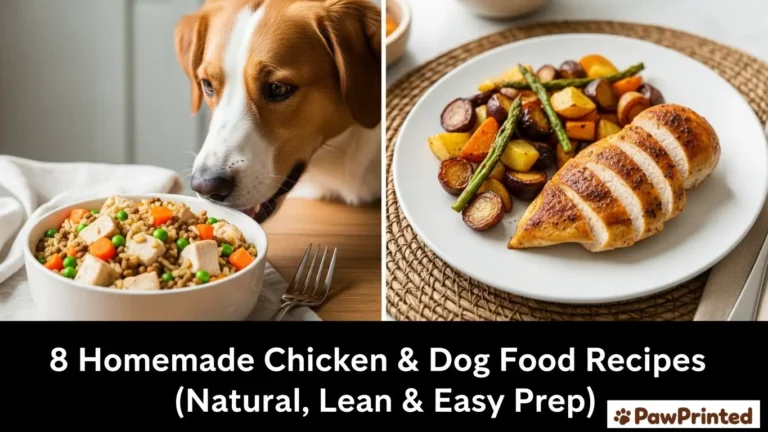 8 Homemade Chicken Dog Food Recipes (Natural, Lean & Easy Prep)