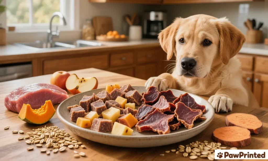 8 Homemade Pork Dog Treat Recipes (Baked, Dehydrated, Low Fat)