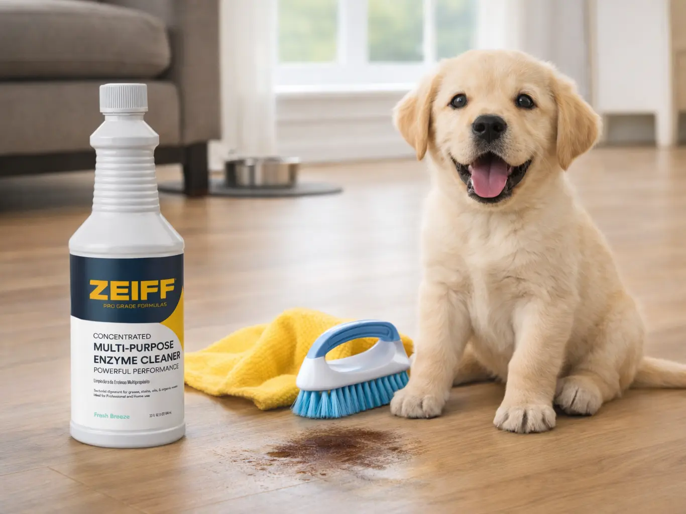 Zeiff multi-purpose enzyme cleaner bottle